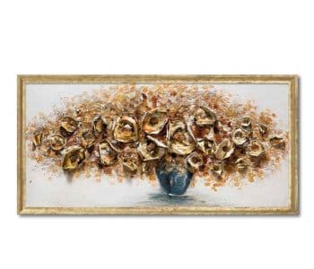 Картина 60x120 Golden bouquet