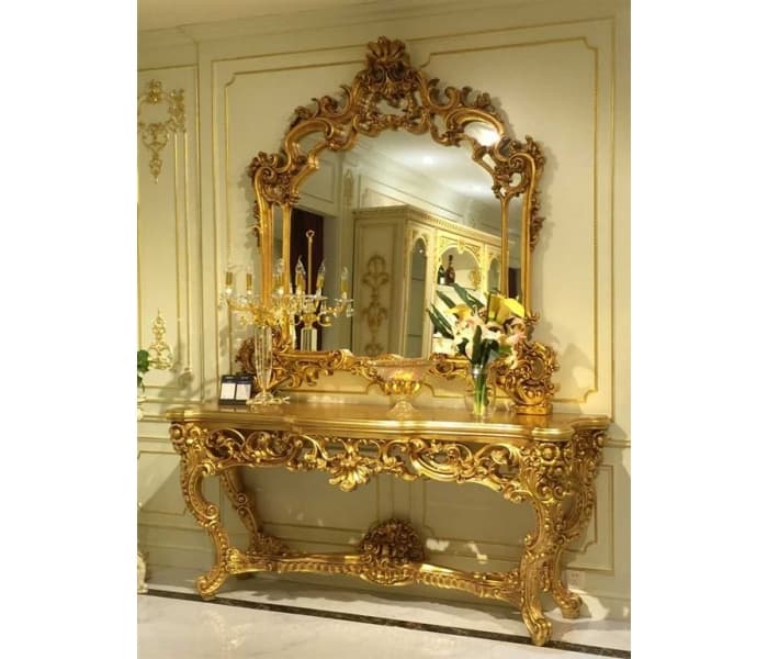 A114 Версаль Зеркало для консоли  - фото 4