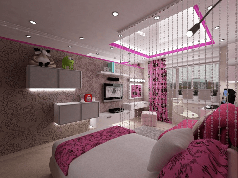 Идеи дизайна для комнаты девочки подростка